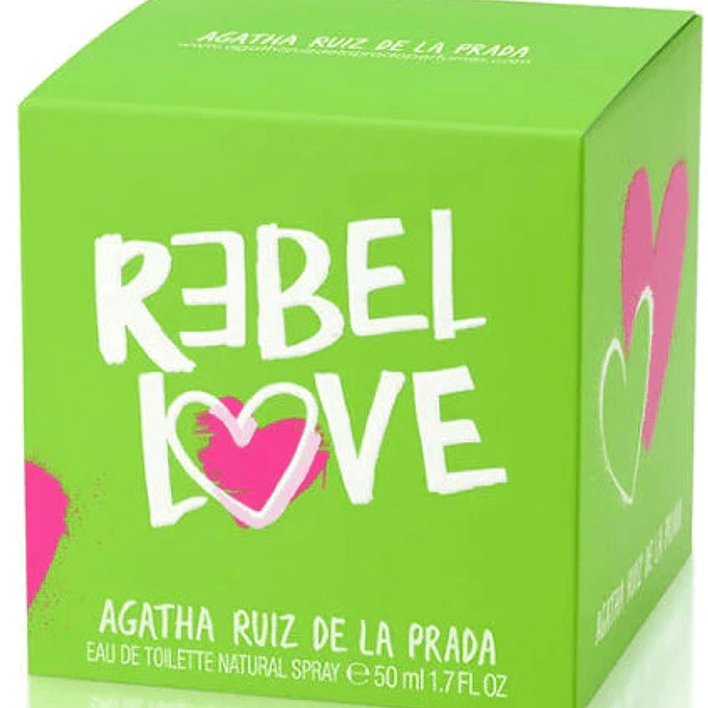 Rebel Love Agatha Ruiz Edt 50Ml Mujer 1