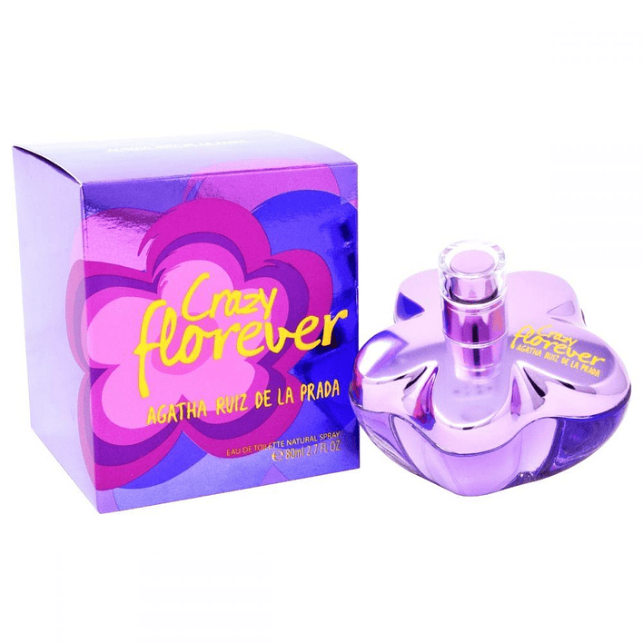 CRAZY FLOREVER EDT 80ML AGATHA RUIZ DE LA PRADA 1