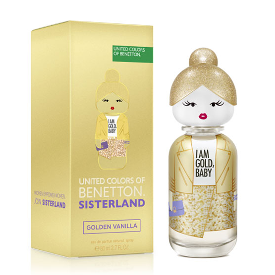 Sisterland Golden Vanilla United Colors Of Benetton Edp 80 Ml Mujer 1