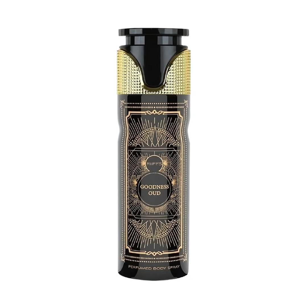 Desodorante Goodness Oud Black Riffs 200ML Unisex 1