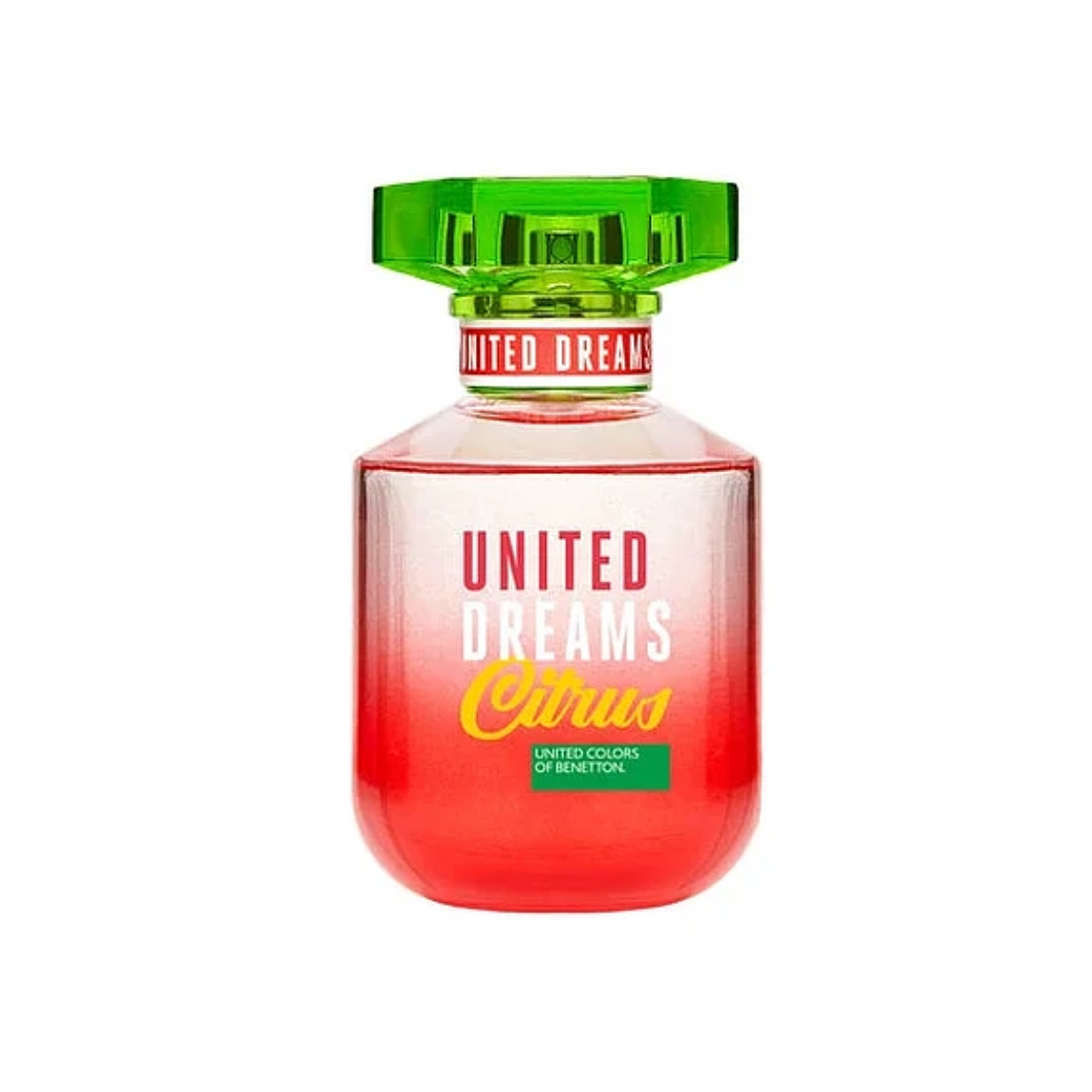 United Dreams Citrus Benetton  Edt 80ML Mujer Tester 1