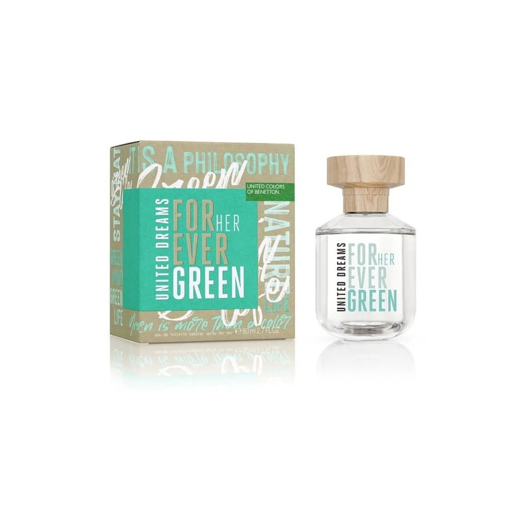 Forever Green United Dreams Benetton Edt 80Ml Mujer  1
