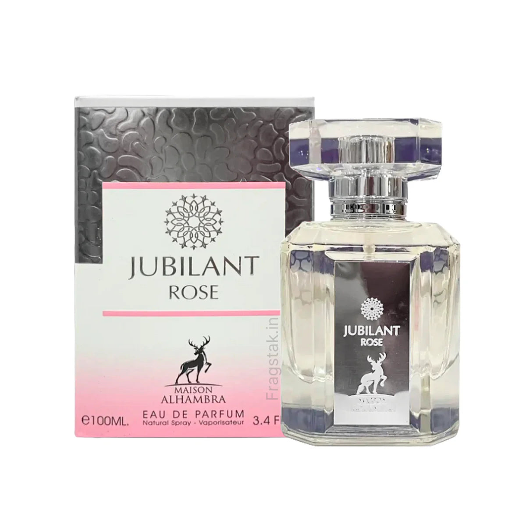 Jubilant Rose Maison Alhambra Edp 100ml Mujer  1