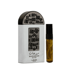 DECANT MAHARJAN SILVER UNISEX 5ML LATTAFA