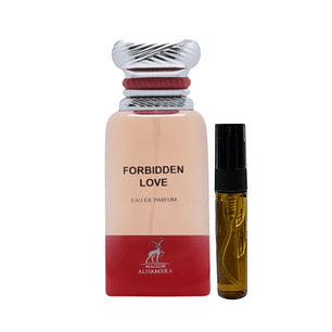 DECANT FORBIDDEN LOVE 5ML UNISEX MAISON ALHABRA