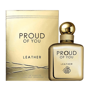 Fragrance World Proud Of You Leather Edp 100ML Hombre (Emporio Arman )