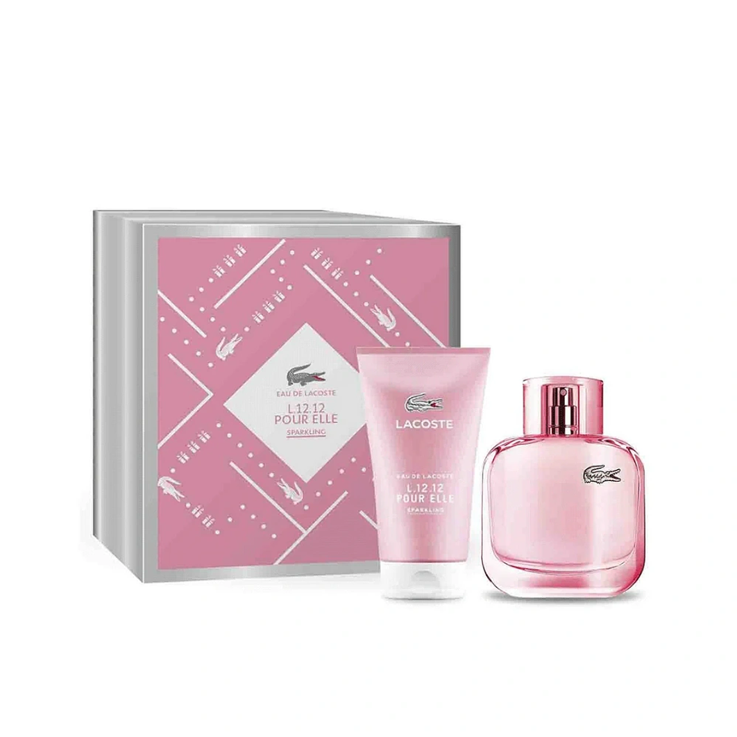 Lacoste Estuche L.12.12 Pour Elle Sparkling Edt 90ml + 150mlsg 1