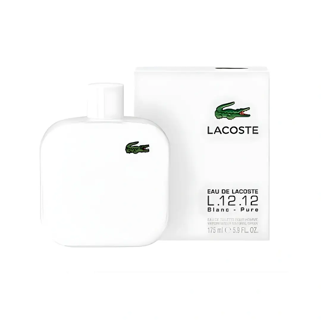 Lacoste L.12.12 Blanc - Pure Edt 100Ml Hombre (Sin Celofan) 1