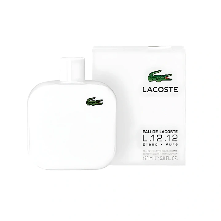 Lacoste L.12.12 Blanc - Pure Edt 100Ml Hombre (Sin Celofan) 1
