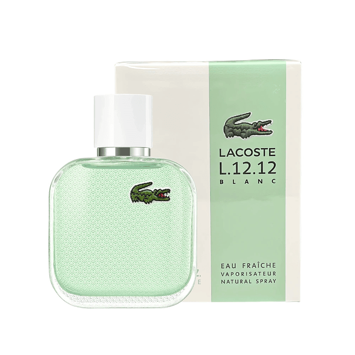 Lacoste L.12.12 Blanc EAU Fraîche EDT 100ml Hombre 1