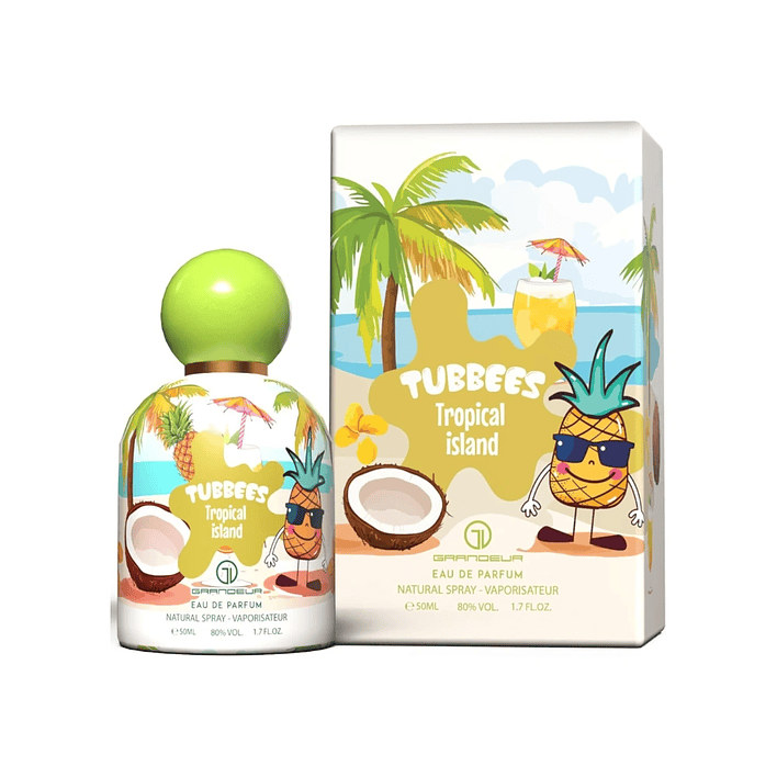 Tubbees Tropical Island Grandeur Edp 50Ml Unisex 1