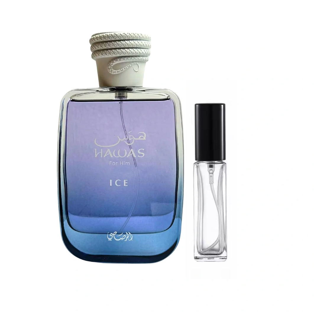 Decant Hawas Ice Rasasi Edp 5ml Hombre  1