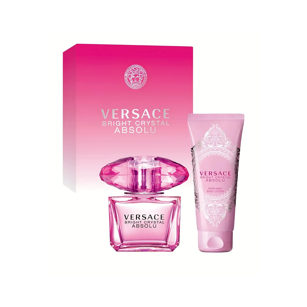 Versace Bright Crystal Absolu Travel 2Pcs Set Edp 90Ml+100Ml Mujer 1