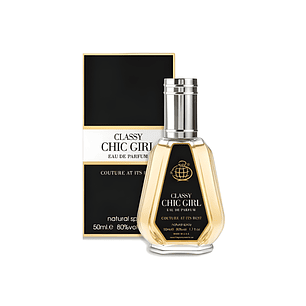 Classy Chic Girl Fragrance World Edp 50Ml Mujer - Inspirado en Good Girl Carolina Herrera