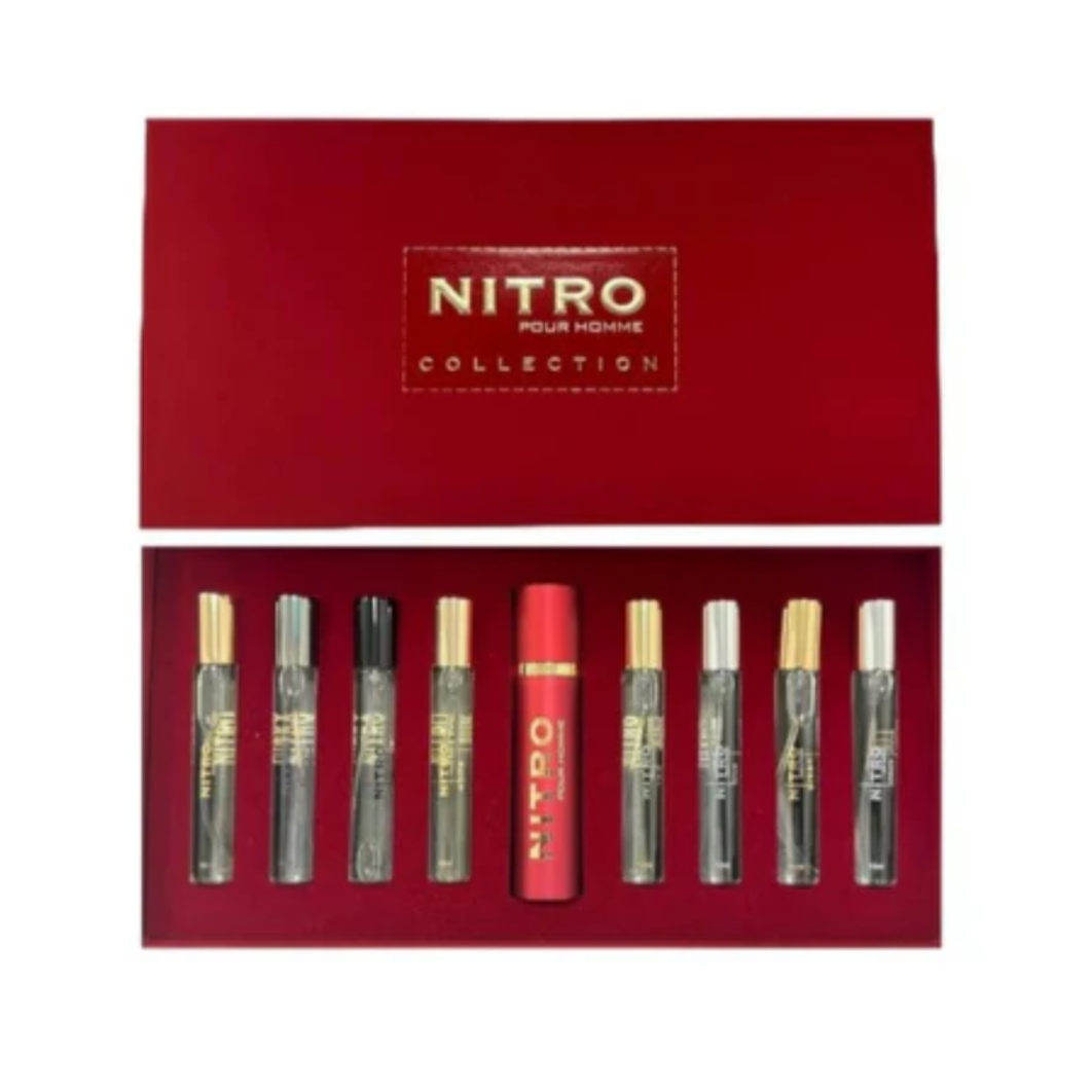 Nitro collection Pour Homme  Miniaturas Set 8 X 10 Ml Edp Hombre 1