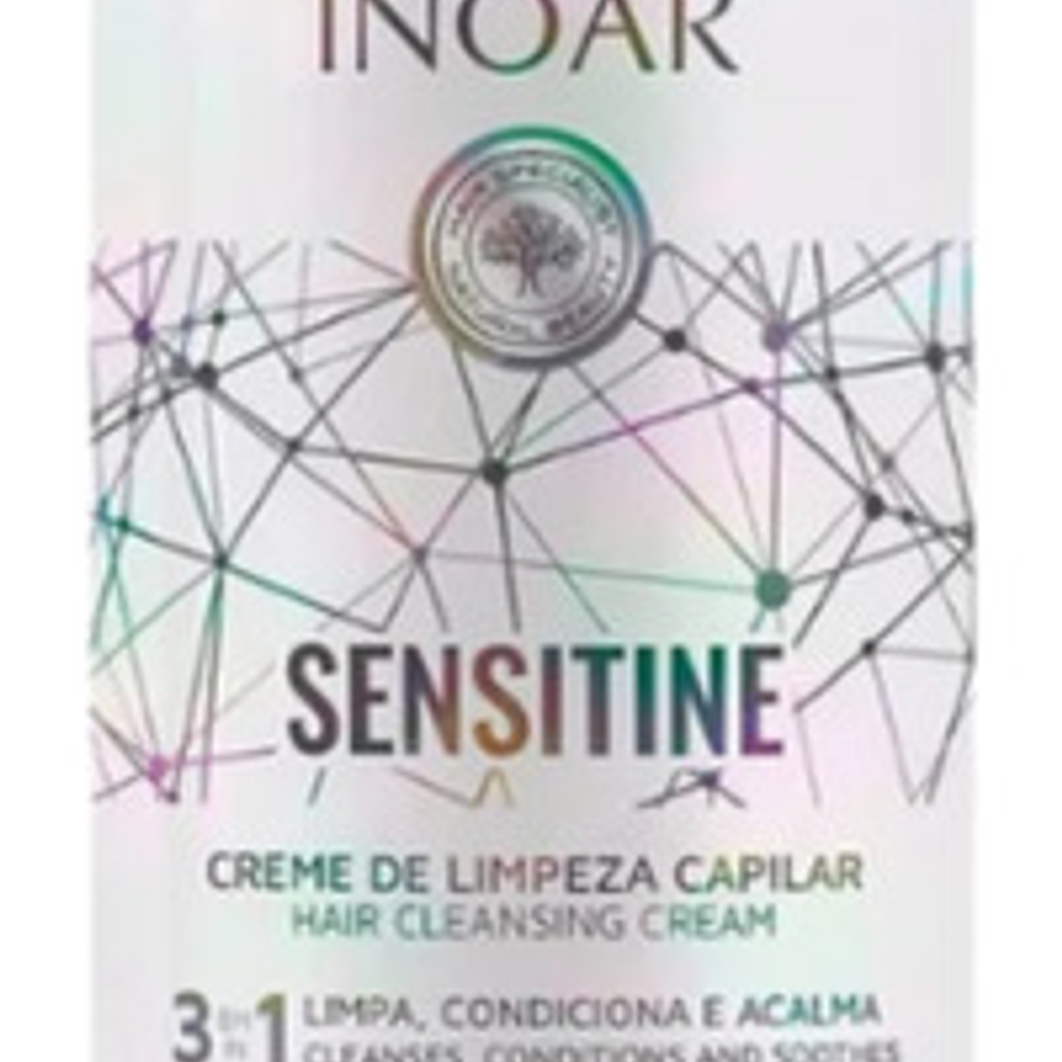 Inoar Sensitine Crema Limpieza Capilar 400 Ml 1