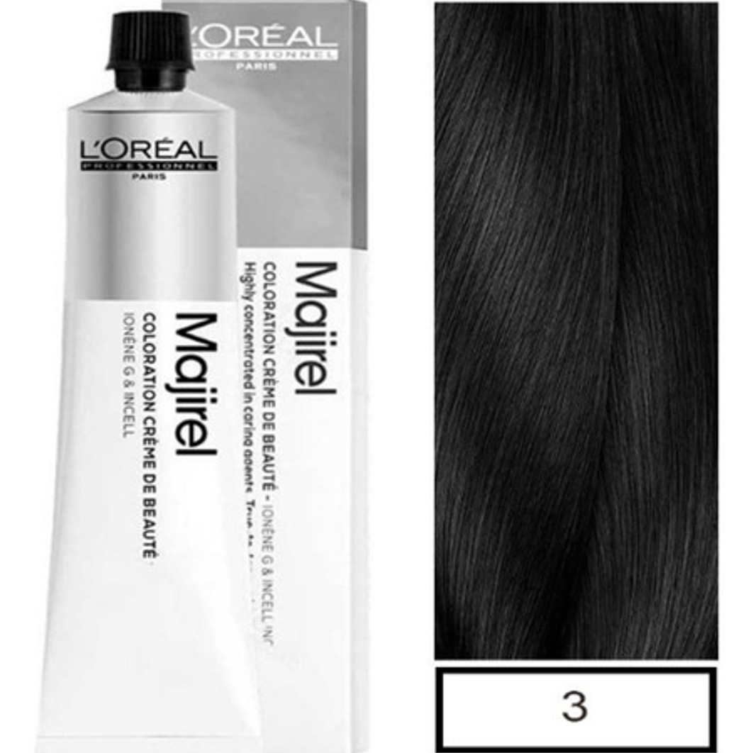 Loreal Professionnel Majirel Tintura 3 Castaño Oscuro 50g 2