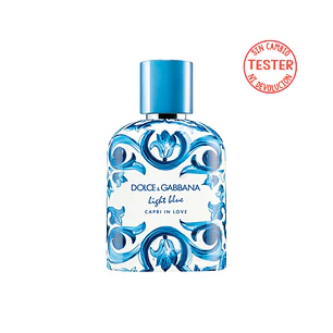 DOLCE & GABBANA LIGHT BLUE CAPRI IN LOVE POUR HOMME 100ML EDP HOMBRE TESTER