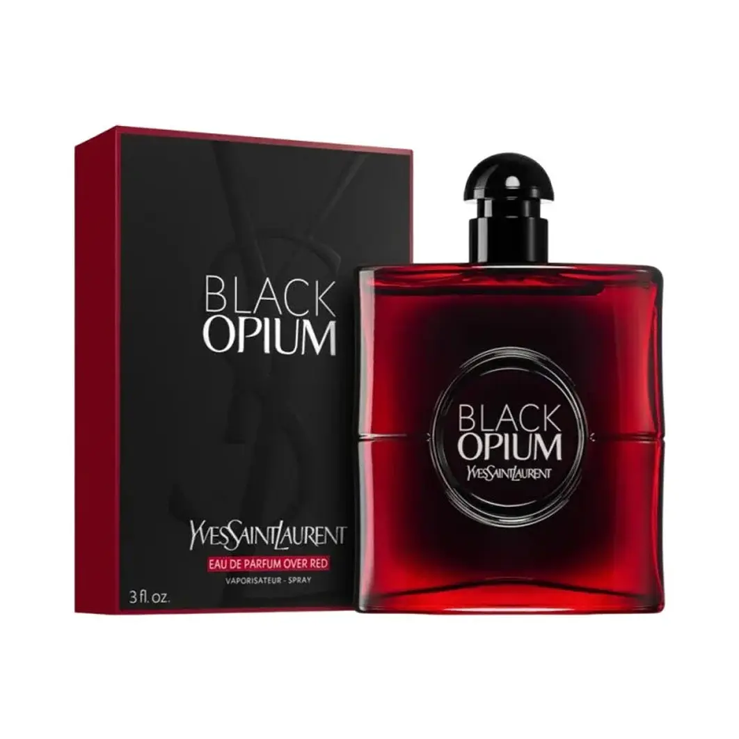YVES SAINT LAURENT BLACK OPIUM OVER RED 90ML EDP MUJER 1
