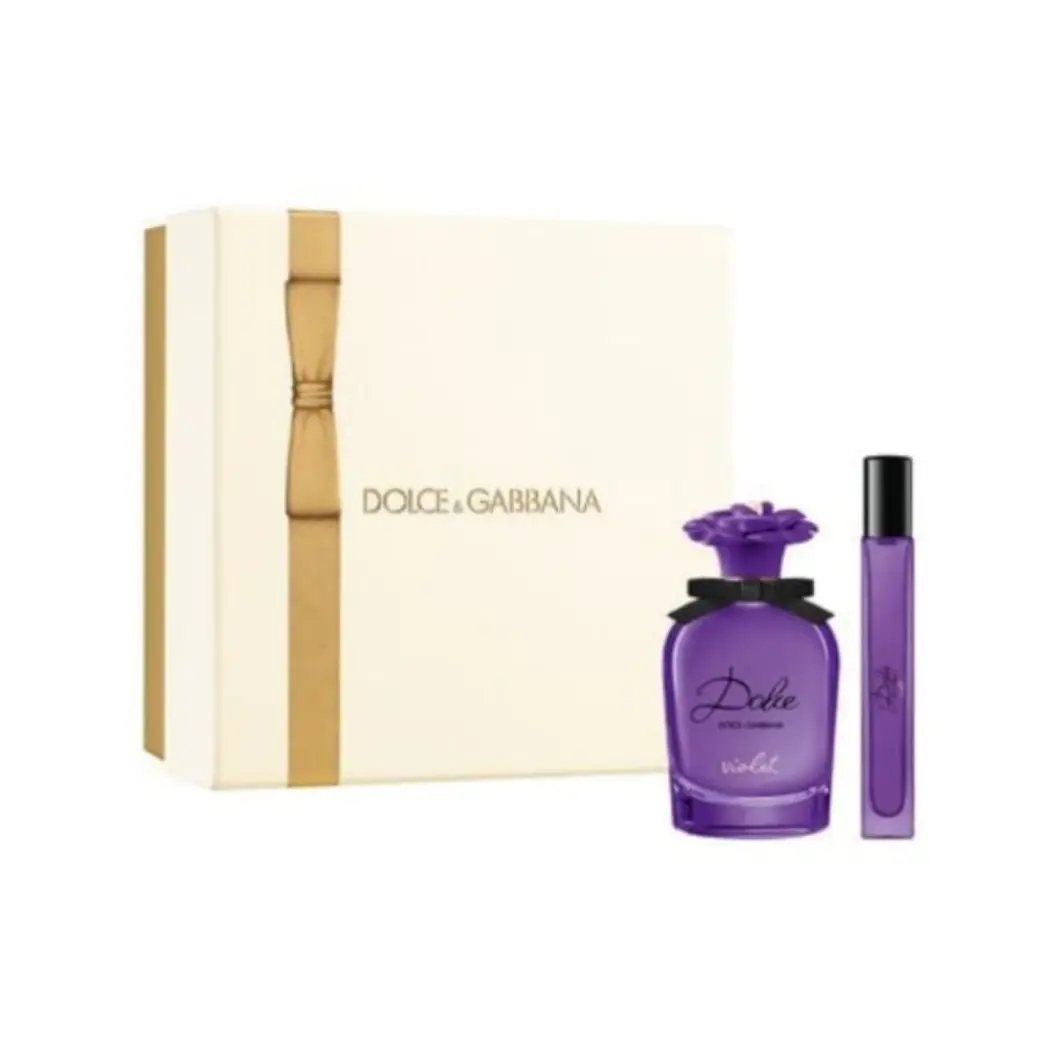 Estuche Dolce Violet Dolce And Gabbana Edt 75Ml + Edt 10Ml Mujer 1