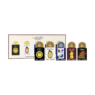 Estuche Lattafa Pride Miniatura Edp Gift Set 5 x 20Ml Unisex 