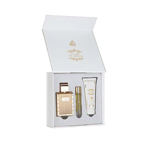 Estuche The Kingdome Lattafa Edp 100Ml + 12Ml + S/G 100Ml Hombre