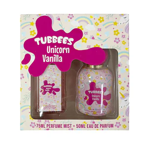 Estuche Tubbees Unicorn Vanilla 75Ml Perfume Mist + 50Ml Edp Unisex 