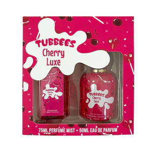 Estuche Tubbees Cherry Luxe 75Ml Perfume Mist + 50Ml Edp Unisex 