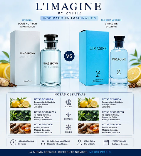 ZYPHR L'IMAGINE 100ML UNISEX (LOUIS VUITTON IMAGINATION)