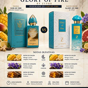 ZYPHR GLORY OF FIRE 100ML (GOD OF FIRE STEPHANE HUMBERT LUCAS)