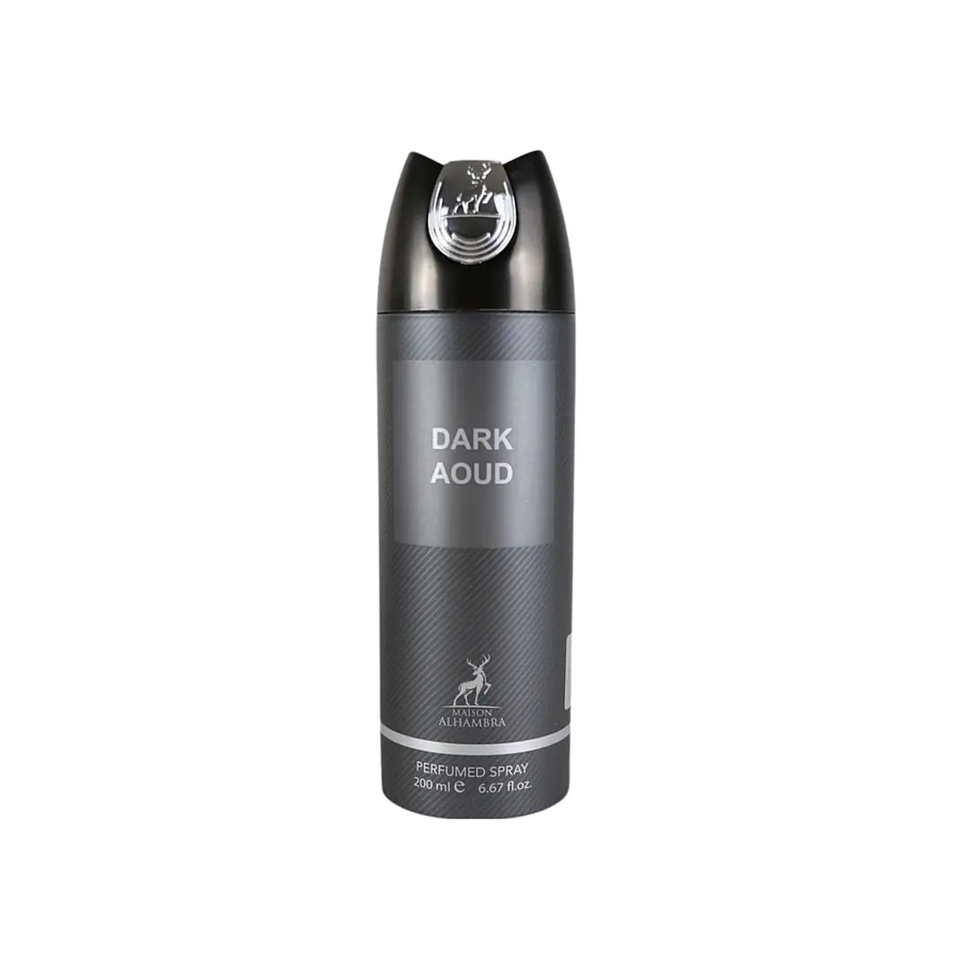 Desodarante Dark Aoud Maison Alhambra 200Ml Unisex  1