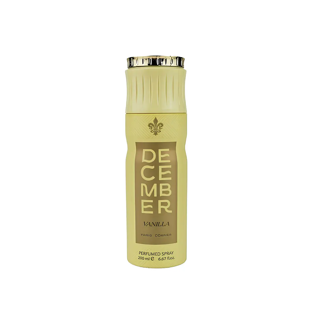 Desodorante December Vanilla Paris Corner Perfumed Spray 200Ml Unisex  1