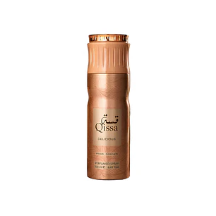 Desodorante Qissa Delicious Paris Corner Perfumed Spray 200Ml Unisex 