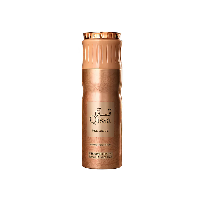 Desodorante Qissa Delicious Paris Corner Perfumed Spray 200Ml Unisex  1