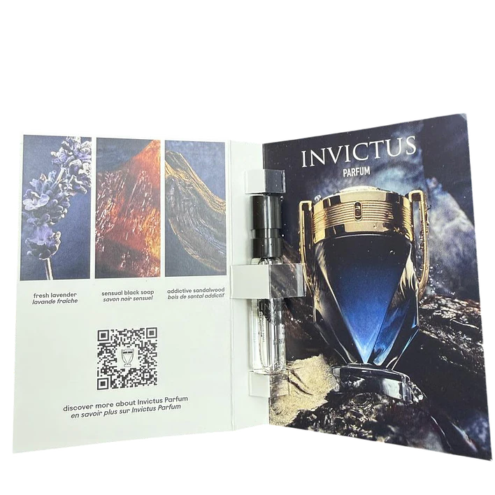 DECANT PACO RABANNE INVICTUS PARFUM 1,5ML HOMBRE  2