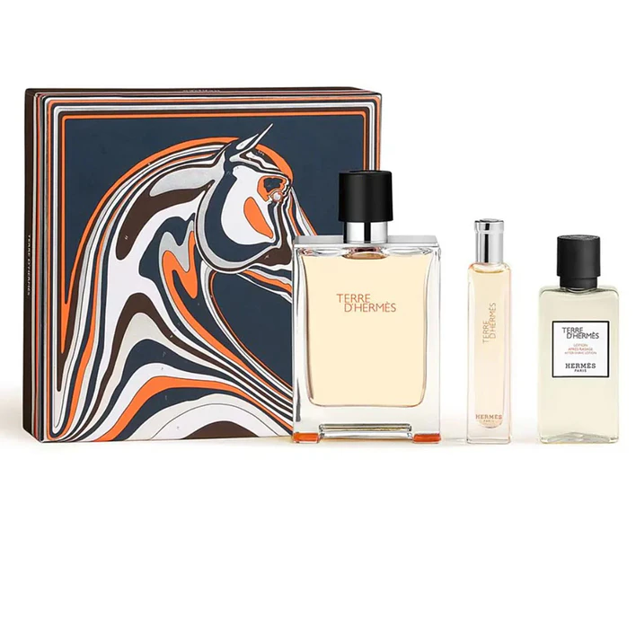 Estuche Terre D Hermes Edt 100Ml + 15Ml + 40Ml Hombre 1