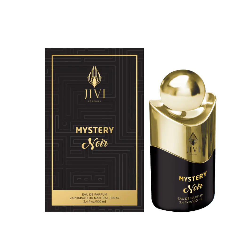 Mystery Noir  Metallic  Jivi Parfums Edp 100Ml Hombre - Inspirado de Paco Rabanne Black XS Men 1
