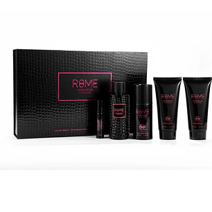 Estuche Bharara Rome Extra Dose  Pour Homme  100ML+15ML+150ML DEO +150ML B/L+150ML S/G Hombre
