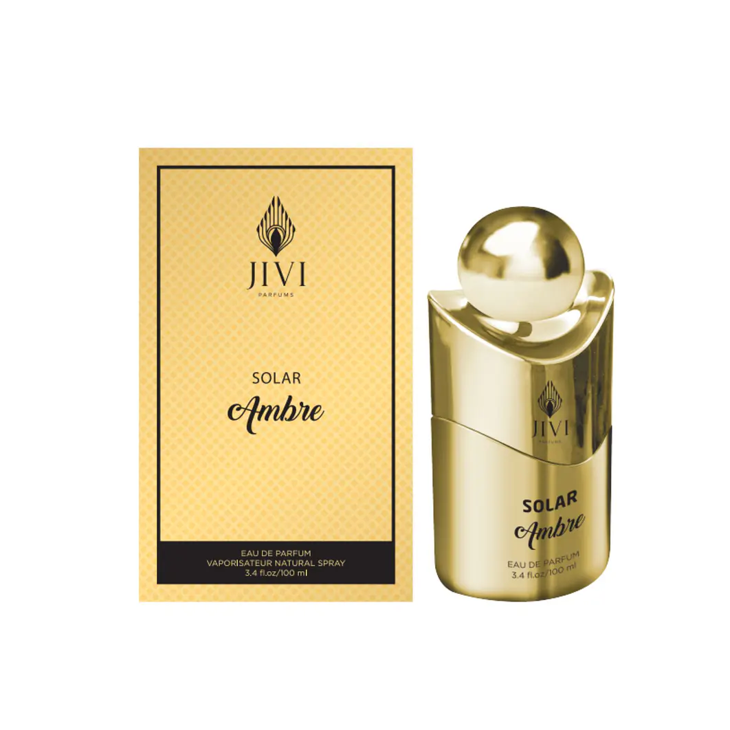 Solar Ambre Metallic Jivi Parfums Edp 100Ml Hombre - Inspirado de Paco Rabanne 1 Million Elixir 1
