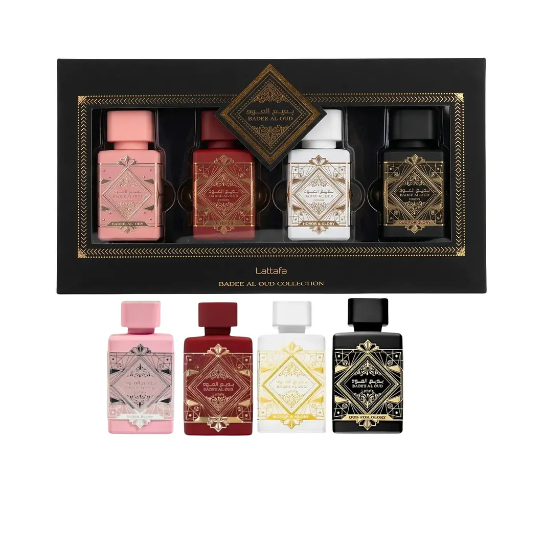 Set Badee Al Oud Collection Lattaffa Edp 4x25 Ml Unisex 1