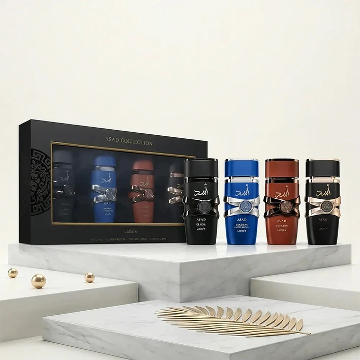 Set Asad Collection Lattaffa Edp 4x25Ml Hombre 3