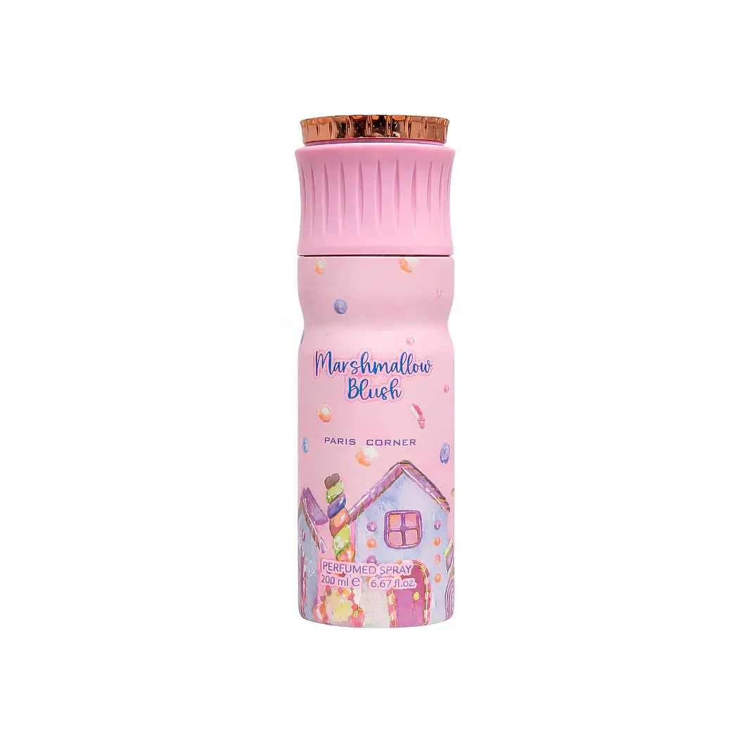 Desodorante Marshmallow Blush Paris Corner Perfumed Spray 200Ml Unisex 1