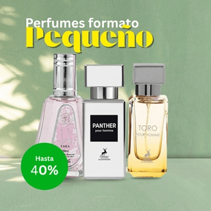  Perfumes formato pequeño
