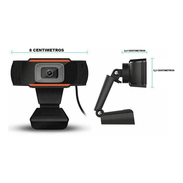 Camara Web Hd 720p Usb Con Micrófono Autoinstalable