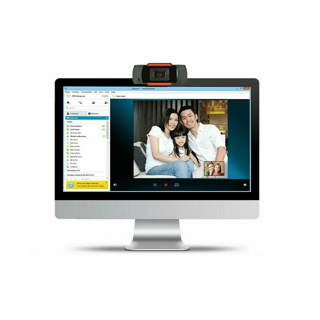 Camara Web Hd 720p Usb Con Micrófono Autoinstalable