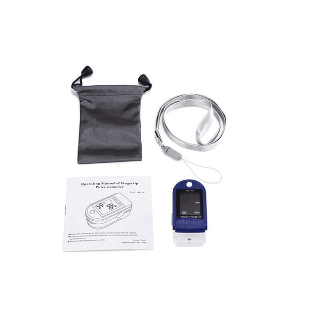 Oximetro Pulsometro Saturometro + Termometro Digital