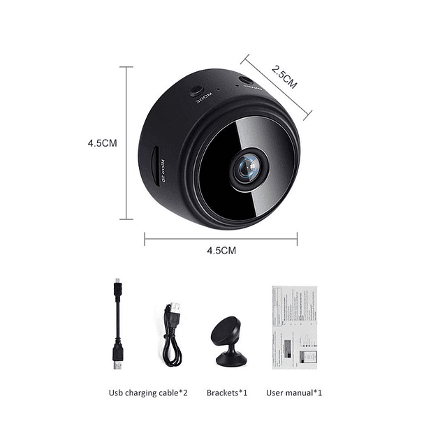 Camara Espia Full Hd Vision Nocturna