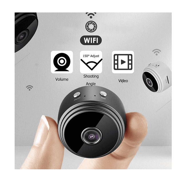 Mini Camara espia WIFI FULLHD p2p video tiempo real con VISION
