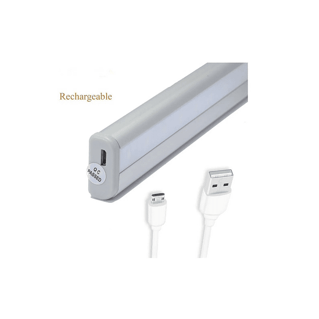 Luz Led Recargable Usb / Sensor De Movimiento/ 60 Led / Iman