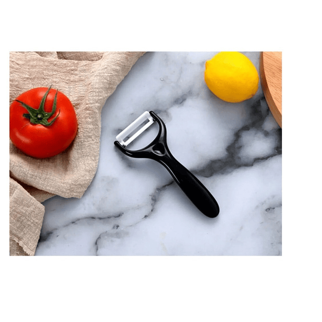 Cuchillos De Cocina Anti Adherentes + Pelador Y Tijeras